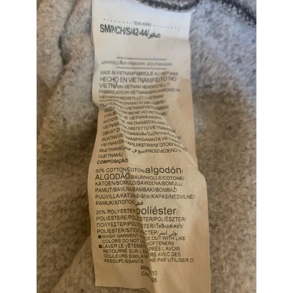 Under Armour Womens Sweatshirt Small Blue Cropped Athletic Sports Outdoor - Picture 5 of 11